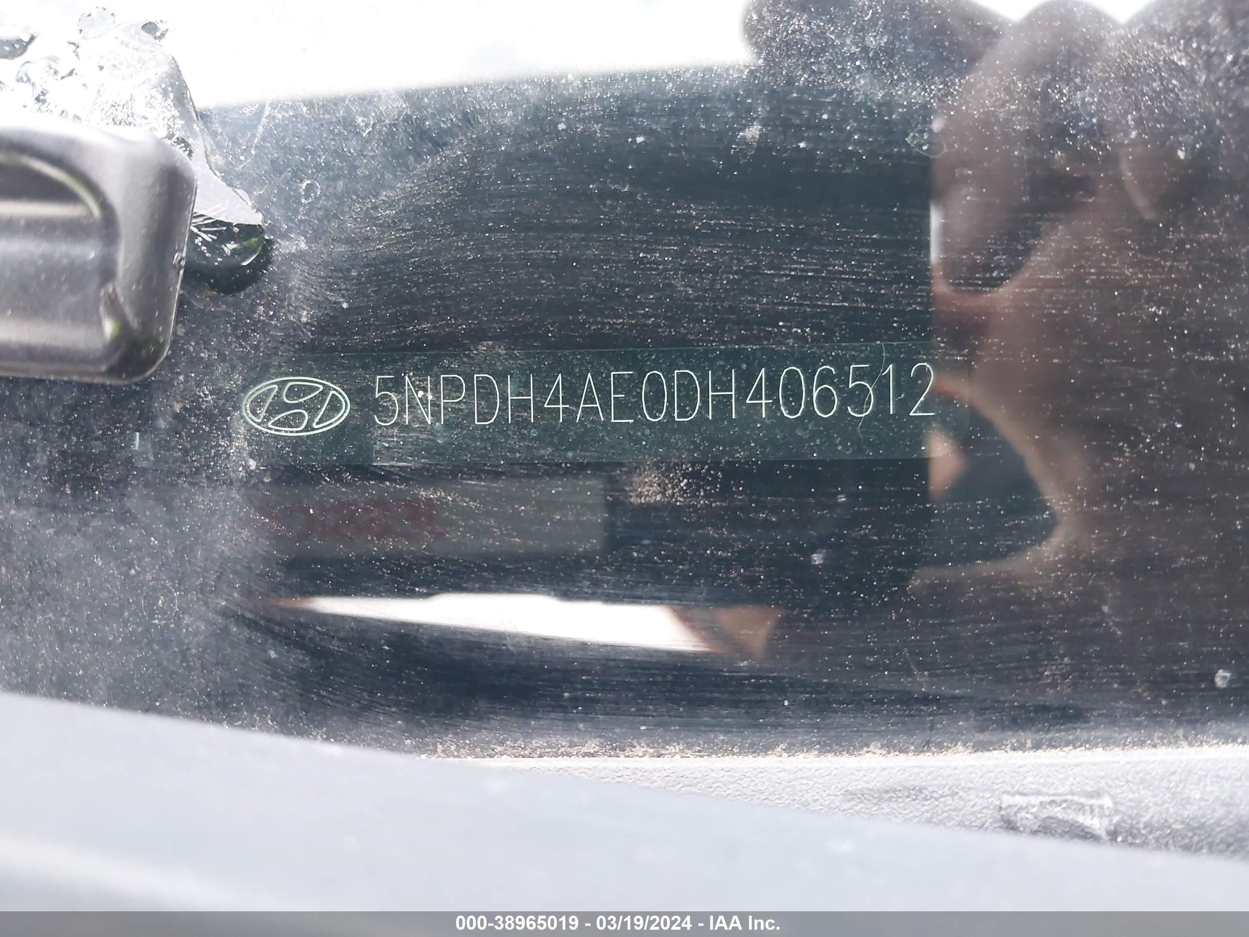 Photo 8 VIN: 5NPDH4AE0DH406512 - HYUNDAI ELANTRA 