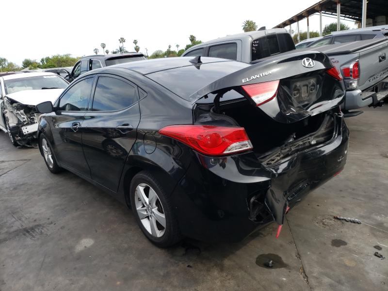 Photo 2 VIN: 5NPDH4AE0DH411211 - HYUNDAI ELANTRA GL 