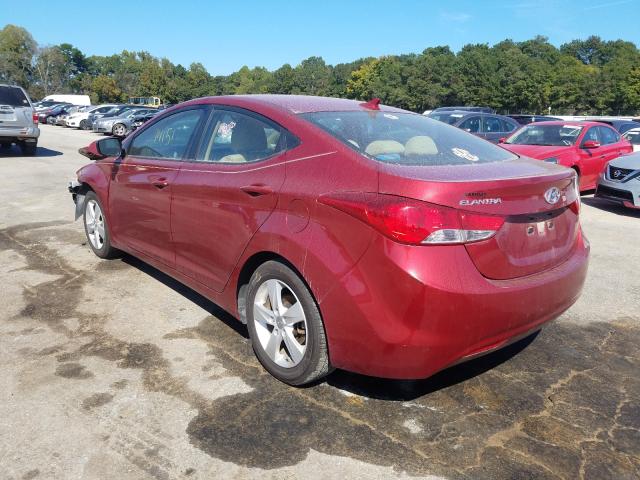 Photo 2 VIN: 5NPDH4AE0DH434746 - HYUNDAI ELANTRA GL 