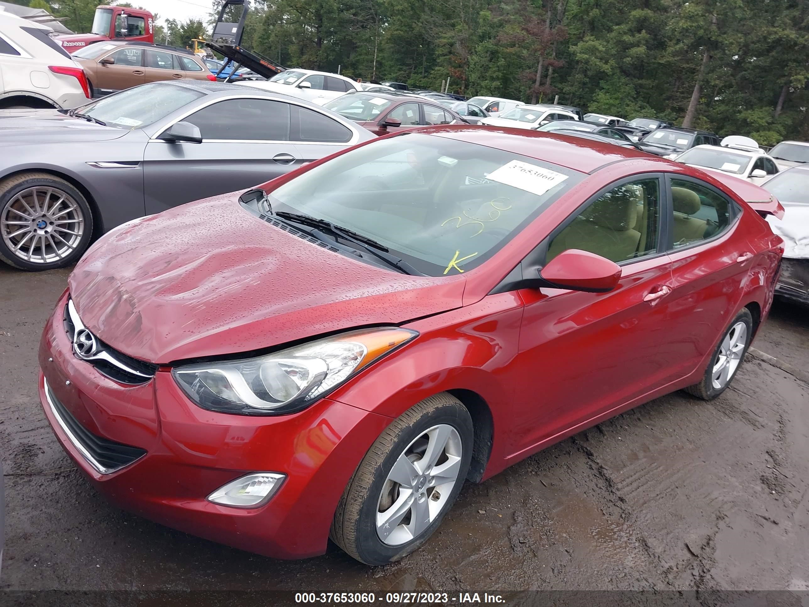 Photo 1 VIN: 5NPDH4AE0DH447397 - HYUNDAI ELANTRA 