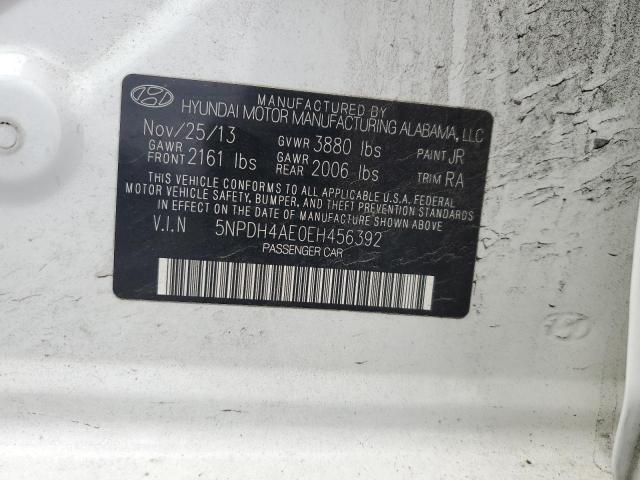 Photo 11 VIN: 5NPDH4AE0EH456392 - HYUNDAI ELANTRA 