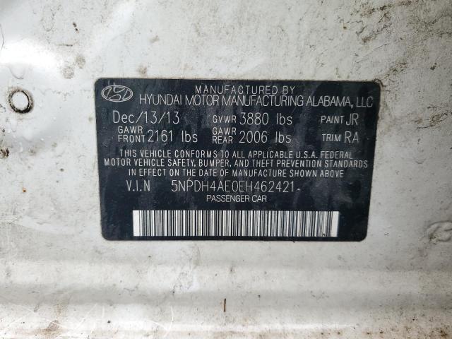 Photo 12 VIN: 5NPDH4AE0EH462421 - HYUNDAI ELANTRA 