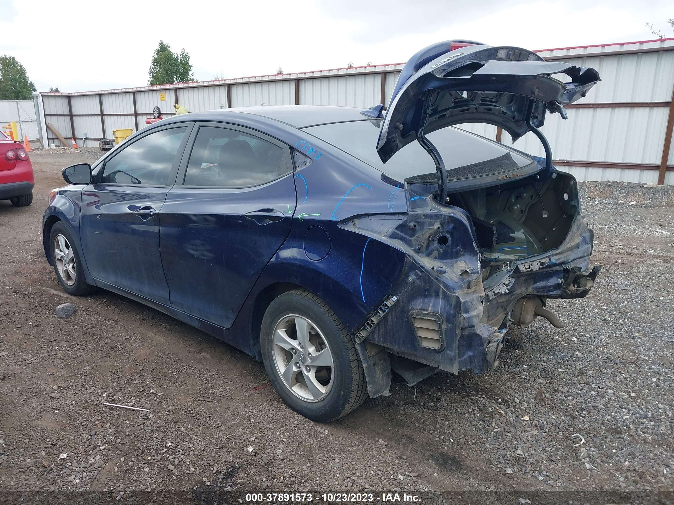 Photo 2 VIN: 5NPDH4AE0EH464511 - HYUNDAI ELANTRA 