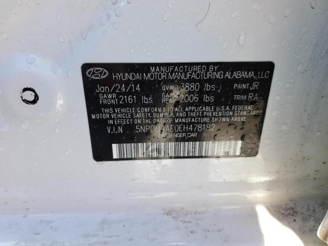 Photo 11 VIN: 5NPDH4AE0EH478182 - HYUNDAI ELANTRA SE 