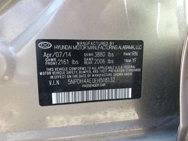 Photo 11 VIN: 5NPDH4AE0EH518132 - HYUNDAI ELANTRA SE 