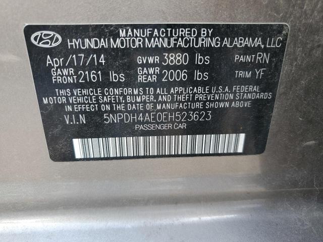 Photo 11 VIN: 5NPDH4AE0EH523623 - HYUNDAI ELANTRA 