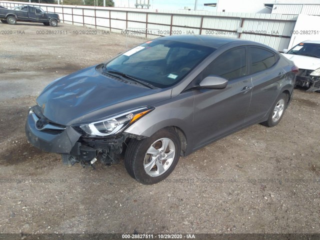 Photo 1 VIN: 5NPDH4AE0EH525890 - HYUNDAI ELANTRA 