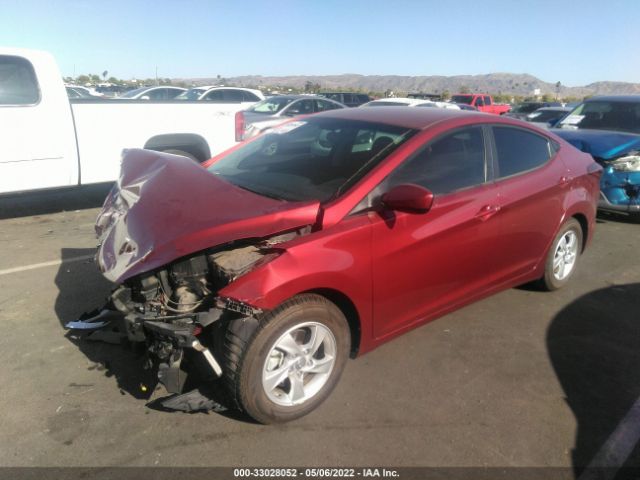 Photo 1 VIN: 5NPDH4AE0EH534623 - HYUNDAI ELANTRA 