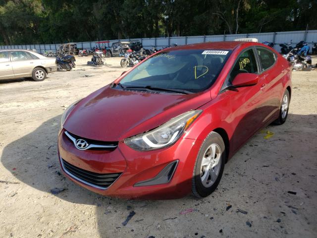 Photo 1 VIN: 5NPDH4AE0EH542513 - HYUNDAI ELANTRA SE 