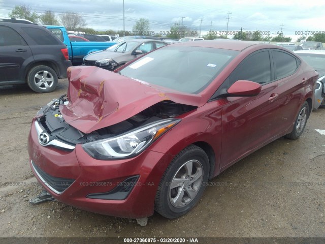 Photo 1 VIN: 5NPDH4AE0EH543077 - HYUNDAI ELANTRA 