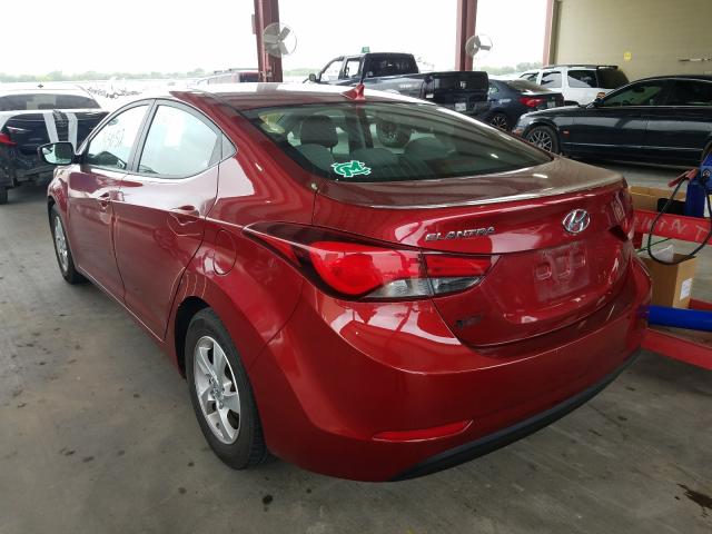 Photo 2 VIN: 5NPDH4AE0FH549057 - HYUNDAI ELANTRA SE 