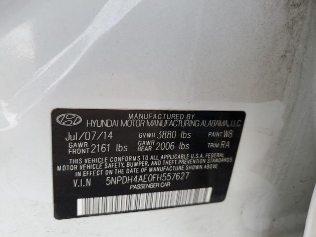 Photo 11 VIN: 5NPDH4AE0FH557627 - HYUNDAI ELANTRA 