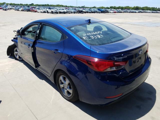 Photo 2 VIN: 5NPDH4AE0FH563184 - HYUNDAI ELANTRA SE 