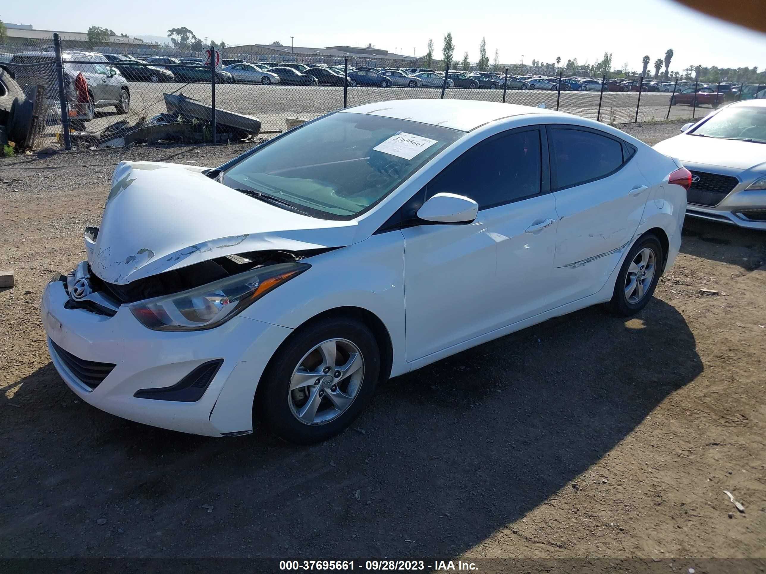 Photo 1 VIN: 5NPDH4AE0FH566408 - HYUNDAI ELANTRA 