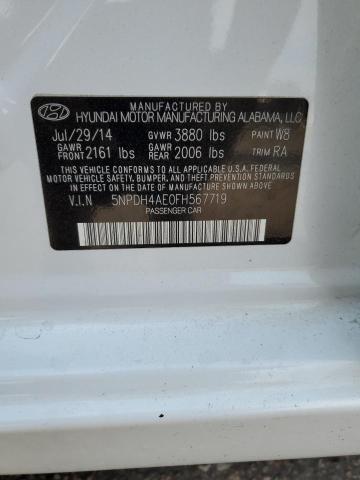 Photo 11 VIN: 5NPDH4AE0FH567719 - HYUNDAI ELANTRA 