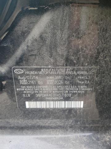 Photo 11 VIN: 5NPDH4AE0FH571639 - HYUNDAI ELANTRA SE 