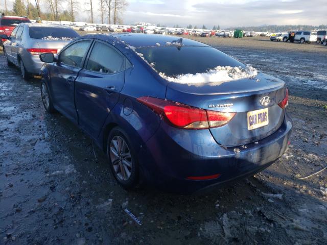 Photo 2 VIN: 5NPDH4AE0FH614019 - HYUNDAI ELANTRA SE 