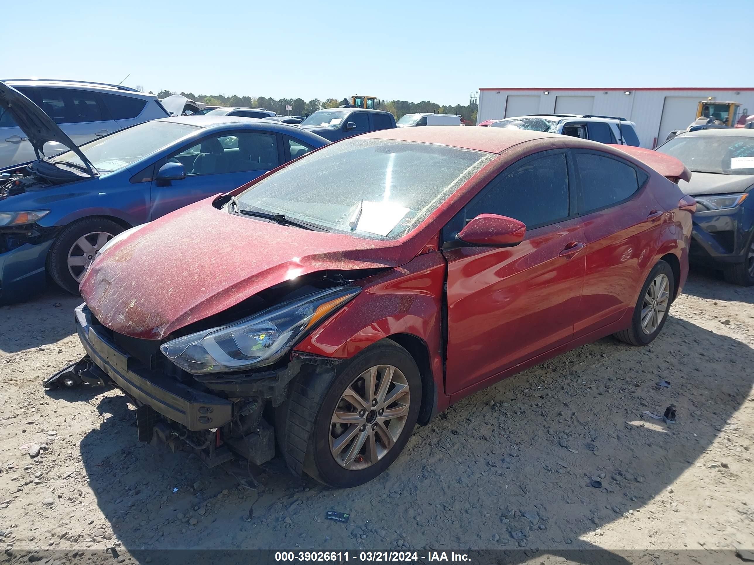 Photo 1 VIN: 5NPDH4AE0GH655574 - HYUNDAI ELANTRA 