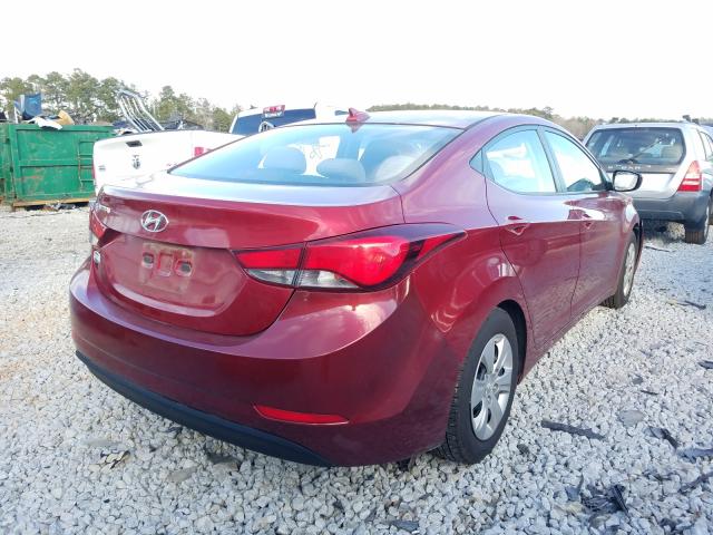 Photo 3 VIN: 5NPDH4AE0GH667935 - HYUNDAI ELANTRA SE 