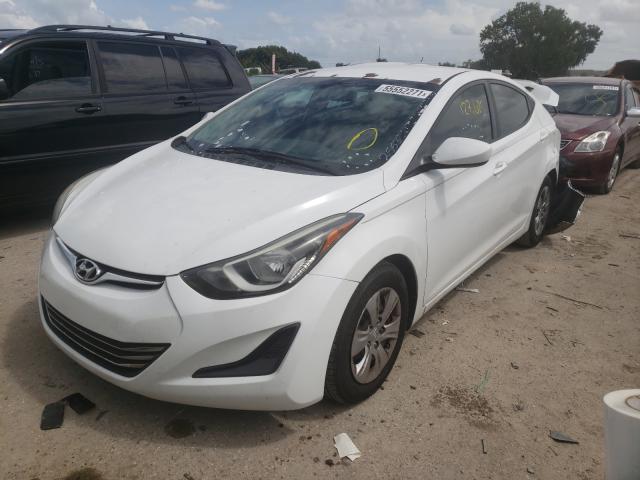 Photo 1 VIN: 5NPDH4AE0GH672553 - HYUNDAI ELANTRA SE 