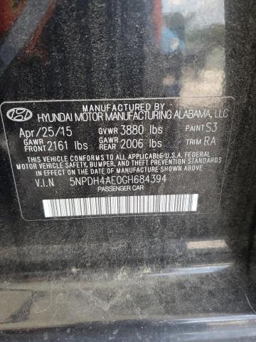 Photo 11 VIN: 5NPDH4AE0GH684394 - HYUNDAI ELANTRA 