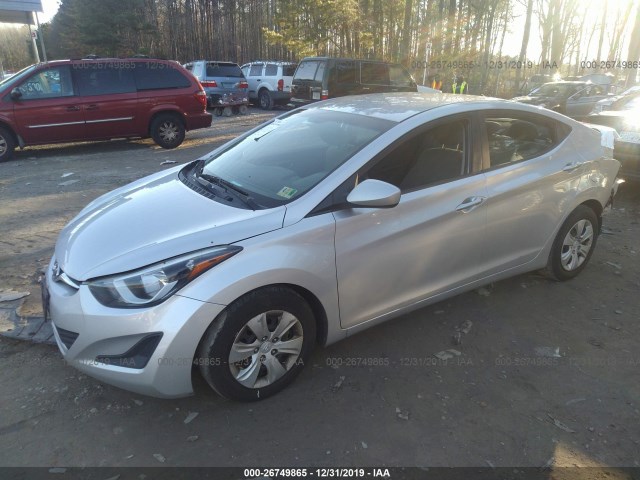 Photo 1 VIN: 5NPDH4AE0GH690969 - HYUNDAI ELANTRA 