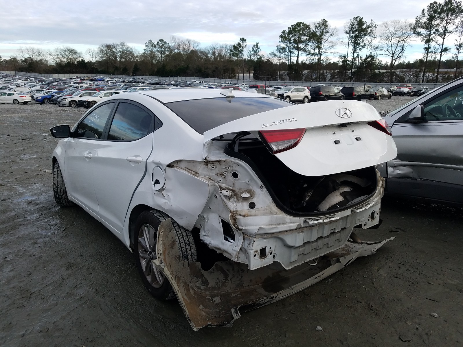 Photo 2 VIN: 5NPDH4AE0GH697114 - HYUNDAI ELANTRA SE 