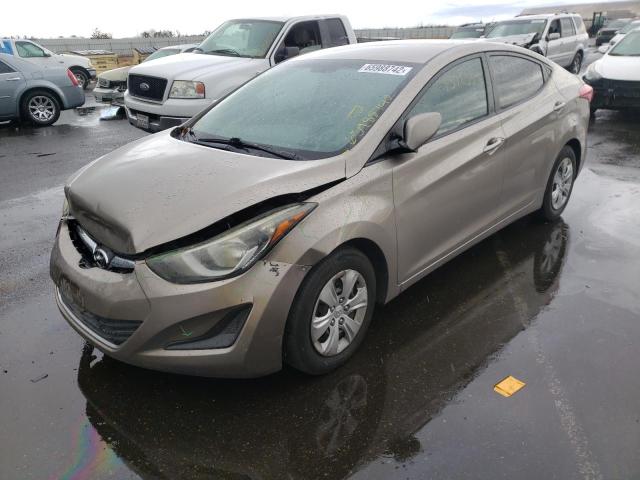 Photo 1 VIN: 5NPDH4AE0GH702747 - HYUNDAI ELANTRA SE 