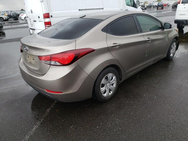 Photo 3 VIN: 5NPDH4AE0GH702747 - HYUNDAI ELANTRA SE 