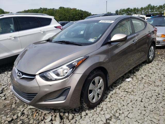 Photo 1 VIN: 5NPDH4AE0GH704465 - HYUNDAI ELANTRA SE 