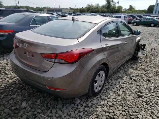 Photo 3 VIN: 5NPDH4AE0GH704465 - HYUNDAI ELANTRA SE 