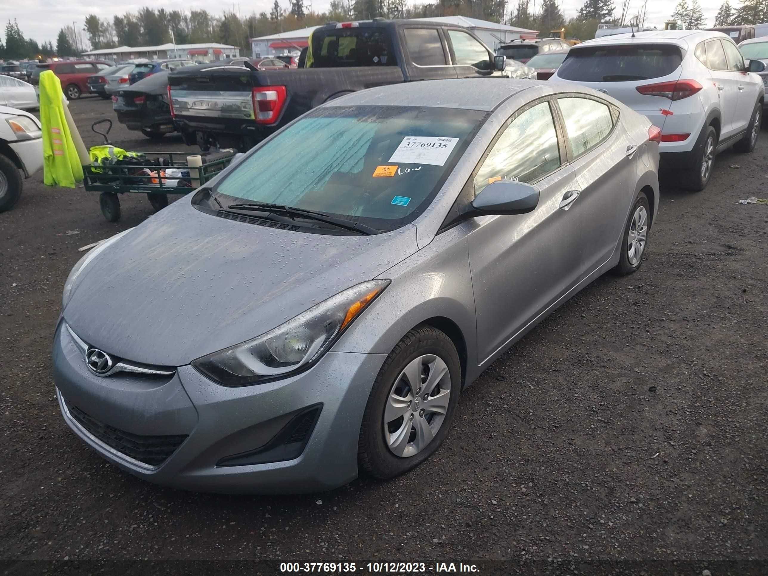 Photo 1 VIN: 5NPDH4AE0GH706524 - HYUNDAI ELANTRA 