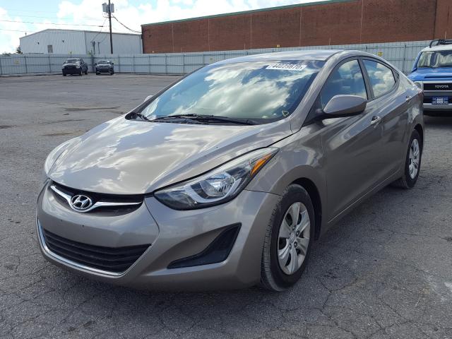 Photo 1 VIN: 5NPDH4AE0GH708001 - HYUNDAI ELANTRA SE 