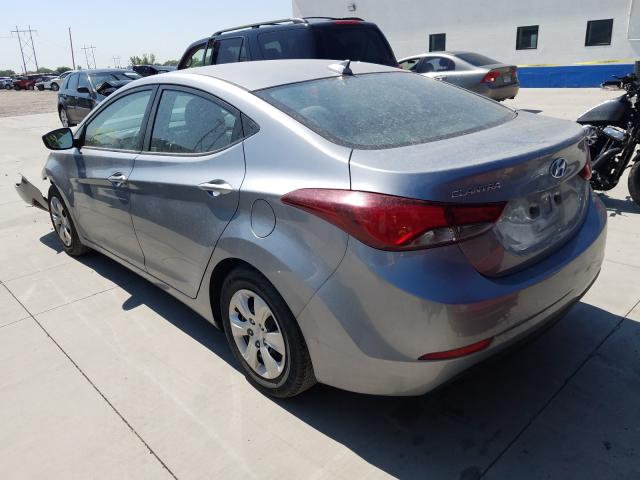 Photo 2 VIN: 5NPDH4AE0GH710637 - HYUNDAI ELANTRA SE 