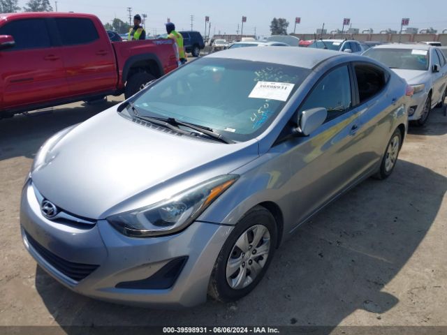 Photo 1 VIN: 5NPDH4AE0GH714509 - HYUNDAI ELANTRA 