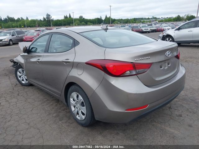 Photo 2 VIN: 5NPDH4AE0GH716275 - HYUNDAI ELANTRA 