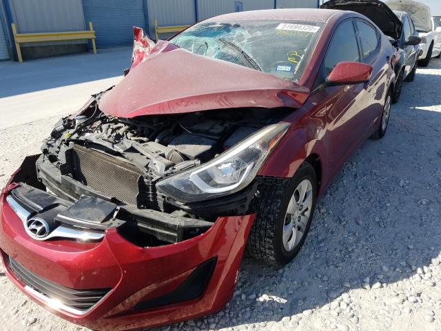 Photo 1 VIN: 5NPDH4AE0GH716857 - HYUNDAI ELANTRA SE 