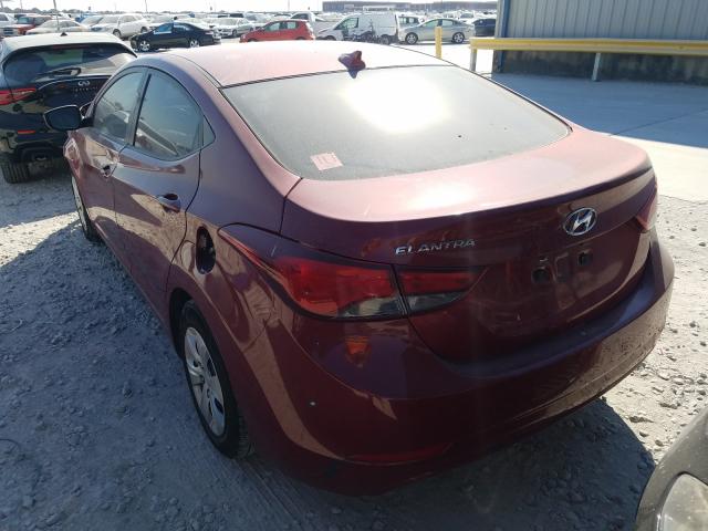 Photo 2 VIN: 5NPDH4AE0GH716857 - HYUNDAI ELANTRA SE 