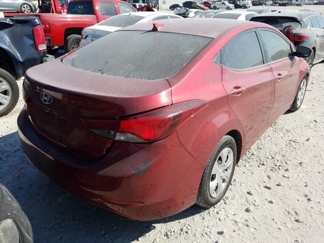 Photo 3 VIN: 5NPDH4AE0GH716857 - HYUNDAI ELANTRA SE 