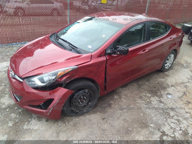 Photo 1 VIN: 5NPDH4AE0GH723632 - HYUNDAI ELANTRA 