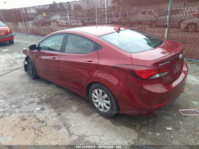 Photo 2 VIN: 5NPDH4AE0GH723632 - HYUNDAI ELANTRA 