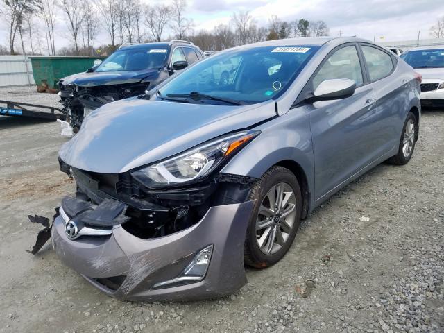 Photo 1 VIN: 5NPDH4AE0GH725364 - HYUNDAI ELANTRA SE 