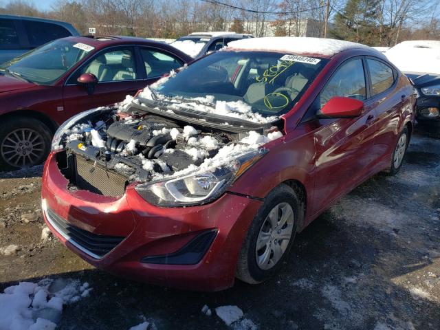 Photo 1 VIN: 5NPDH4AE0GH729544 - HYUNDAI ELANTRA SE 