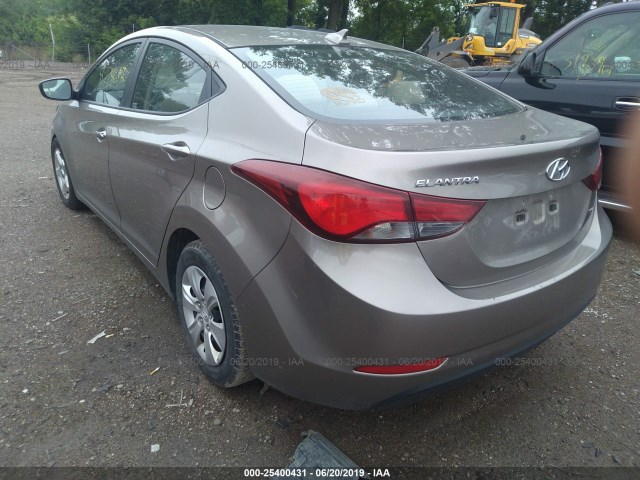 Photo 2 VIN: 5NPDH4AE0GH733948 - HYUNDAI ELANTRA 