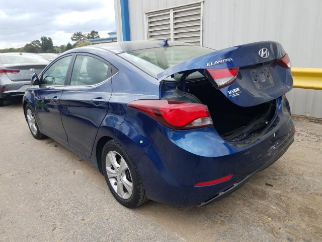 Photo 2 VIN: 5NPDH4AE0GH738812 - HYUNDAI ELANTRA SE 