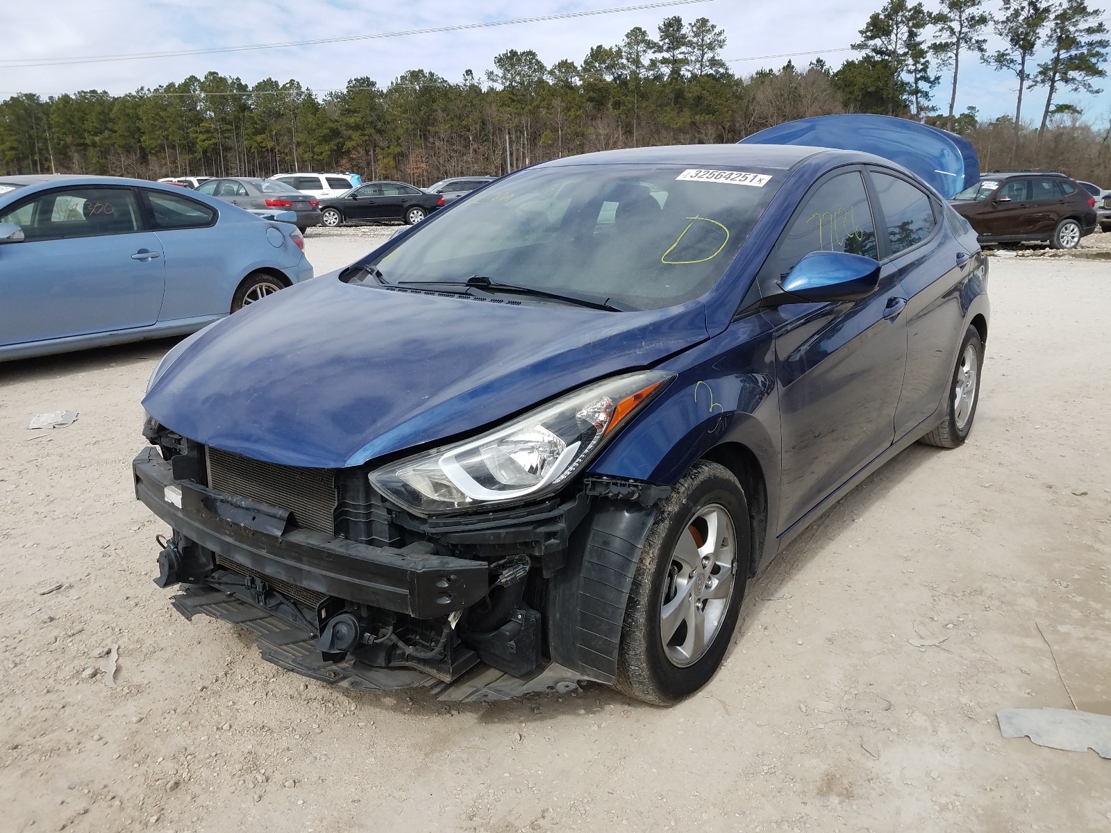 Photo 1 VIN: 5NPDH4AE0GH740754 - HYUNDAI ELANTRA SE 