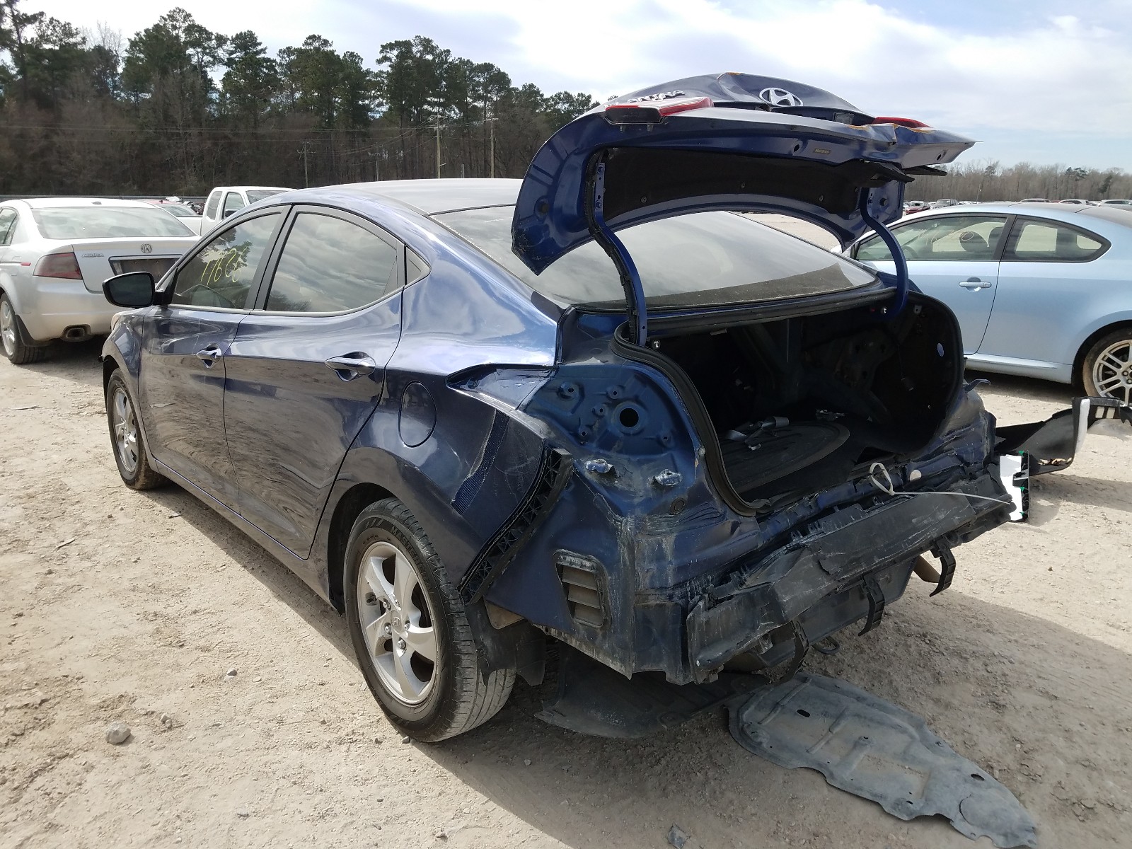 Photo 2 VIN: 5NPDH4AE0GH740754 - HYUNDAI ELANTRA SE 