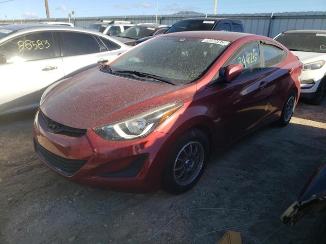 Photo 1 VIN: 5NPDH4AE0GH746229 - HYUNDAI ELANTRA SE 