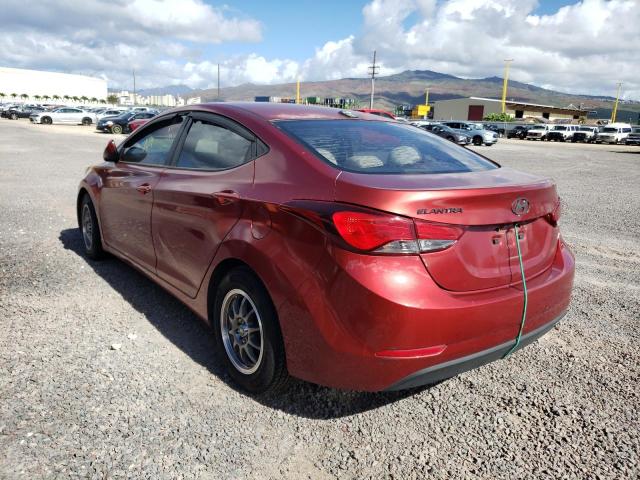 Photo 2 VIN: 5NPDH4AE0GH746229 - HYUNDAI ELANTRA SE 