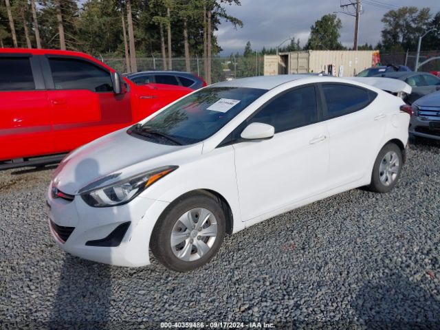 Photo 1 VIN: 5NPDH4AE0GH754489 - HYUNDAI ELANTRA 